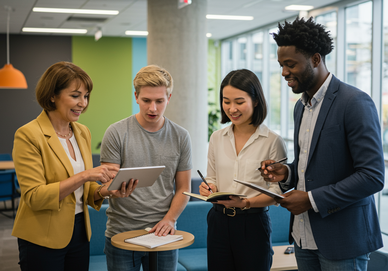 Altersgemischte Teams Synergien von Jung und Alt nutzen